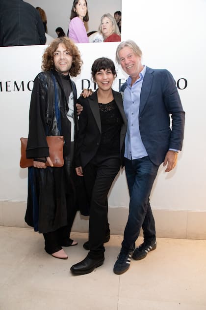 Octavio Ferrero, Julieta López Acosta y Ricardo Caffarone