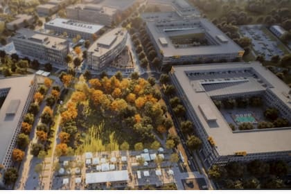 Ocupa más de 110 hectáreas en el sur de la ciudad