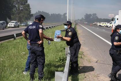 Ocurrió durante la noche del viernes en el Polígono Spegazzini, a metros de la Autopista Cañuelas-Ezeiza