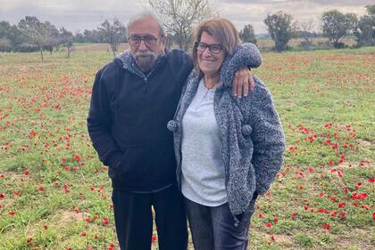  Ofelia junto a su marido Héctor Roitman