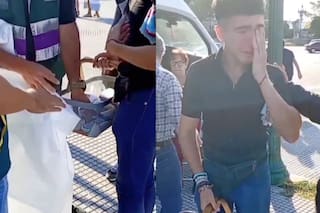 Habló el joven al que le confiscaron los alfajores que vendía en la calle