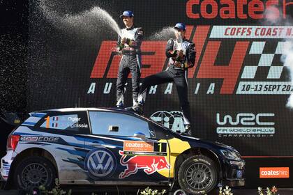 Ogier logró su tercer título mundial consecutivo