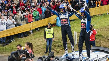 Ogier volvió a celebrar un triunfo en Alemania