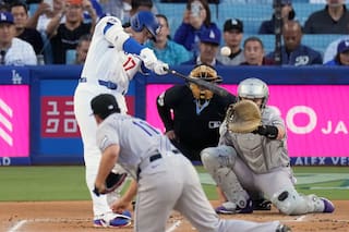 Ohtani pega jonrón y los Dodgers vencen 4 a 1 a los Rockies tras 7 entradas sin hits