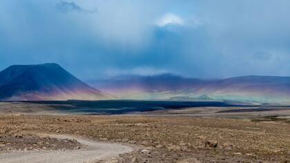 Okjokull yacía en la cima del volcán Ok, al noreste de la capital islandesa de Reikiavik.