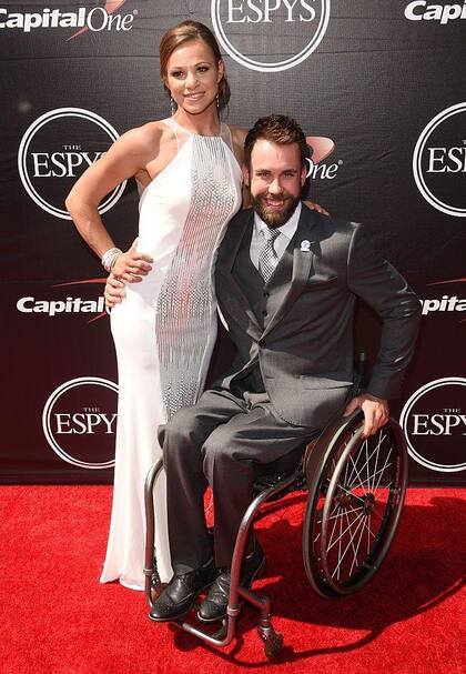 Oksana es pareja del también deportista paralímpico Aaron Pike, quien hace esquí, biatlón y participa en carreras en silla de ruedas. En el futuro ella quisiera tener su propia familia /Gerry Images