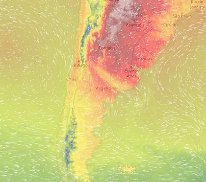 Ola de calor: alertas en 14 provincias con temperaturas que superan los 40 grados.