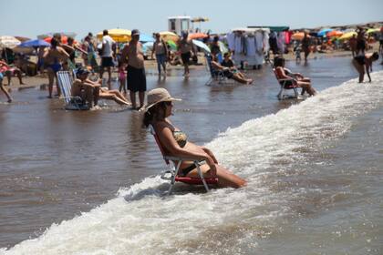 Ola de calor en Mar del Plata