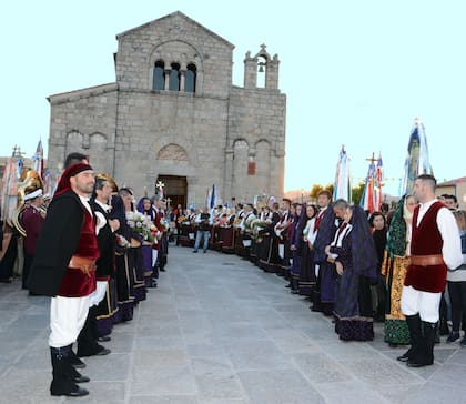 Olbia, Cerdeña, en la fiesta de San Simplicio.
