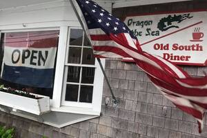 Old South Diner, ubicado en la isla, en 57 Old South Rd, uno de los pocos restaurantes de comida china en Nantucket