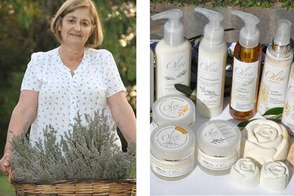 Olea Fragans, en Coronel Dorrego, elabora cosmética con aceites vegetales: oliva, coco, jojoba, argán, manteca de karité.