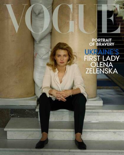 Olena Zelenska, primea dama de Ucrania, fue portada de Vogue