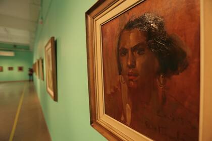 Olga Settembrini. Autorretrato Museo Quinquela Martin