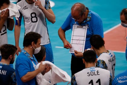 Olimpicos Tokio 2020. Voley. Argentina vs. Francia. 5/8/21