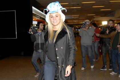 Rocío se arriesgó más de una vez a viajar a Brasil para ver el Mundial y finalmente no le fue muy bien