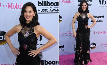 Qu opinan del look que eligi Olivia Munn para esta gala?