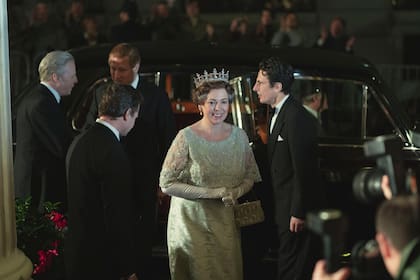 Olivia Colman como la reina Isabel II