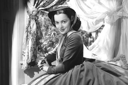 Olivia de Havilland como Melanie Hamilton en Lo que el viento se llevó