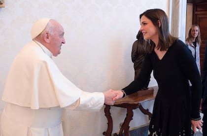 Olivia Maurel y su encuentro con el Papa Francisco