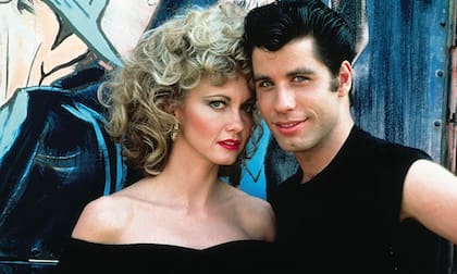 Olivia Newton-John y John Travolta en el film Grease, una pareja artística inmaculada