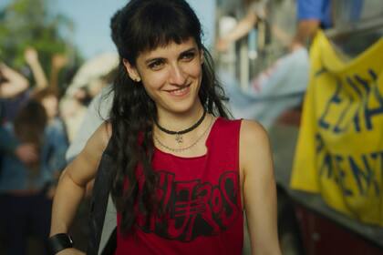 Olivia Nuss redondea una actuación impecable: la actriz tuvo papeles destacados en otras dos ficciones este año, como Cris Miró (Ella) y El hombre que amaba los platos voladores