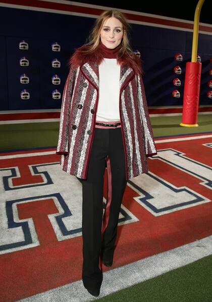 Olivia Palermo en la presentación de la colección Fall 2015 de Tommy Hilfiger