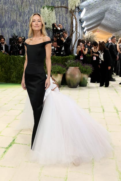 Olivia Wilde en un auténtico Thom Browne