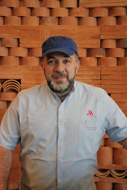 Olivier Falchi es el chef ejecutivo del nuevo Marriott Hotel de Corrientes