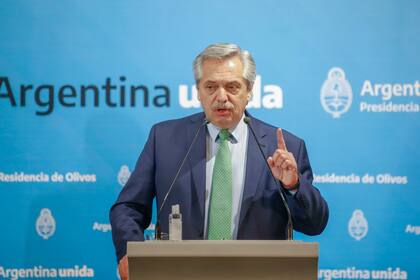 El presidente Alberto Fernández apoyó la creación de nuevos impuestos a las "grandes fortunas"