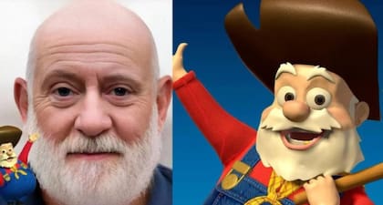 Oloroso Pete de Toy Story.