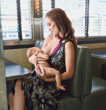 Olvia Wilde y su pequeño Otis