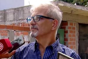 Omar Gallardo, padre de la adolescente cuyo cuerpo fue encontrado el domingo junto al de Josué Salvatierra (14) en un descampado de Florencio Varela