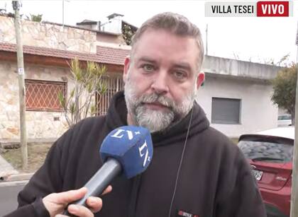 Omar, víctima del robo en Villa Tesei