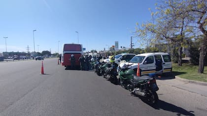 Ómnibus retenidos por Bullrich