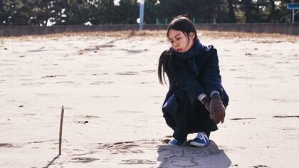 On The Beach At Night Alone