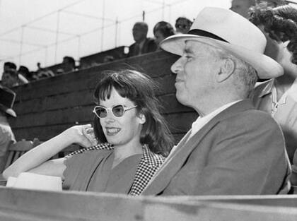 Oona y Charlie, 1944 (Getty Images)