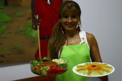 Opciones de ensaladas. Foto: El poder de las Frutas