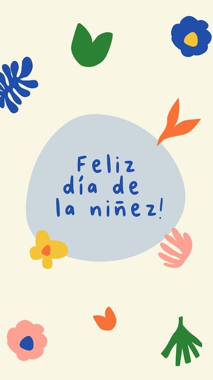 Opciones de tarjeta para entregar en el Día del Niño