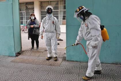 Operativo detectar en el barrio de Constitución