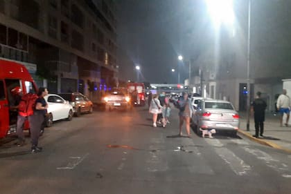 Operativo en la zona