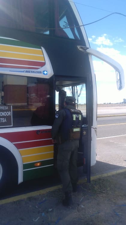 Operativo en la Ruta 3 donde se logró rescatar a cuatro víctimas de trata