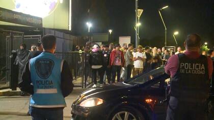 Operativos de Seguridad en Costa Salguero, durante la fiesta electrónica Afterlife