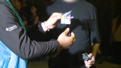 Operativos de Seguridad en Costa Salguero, durante la fiesta electrónica Afterlife