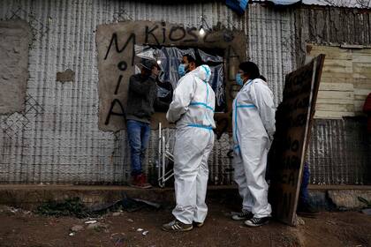 Operativos en la Villa Azul, en Quilmes