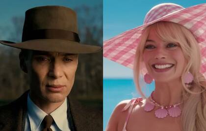Oppenheimer y Barbie, dos estrenos simultáneos que también funcionaron en la taquilla argentina