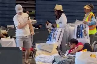 La reconocida periodista que viajó a Hawái y llevó generosas donaciones por los incendios