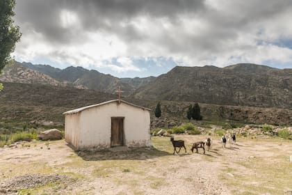 Oratorio doméstico en Minas Capillitas.