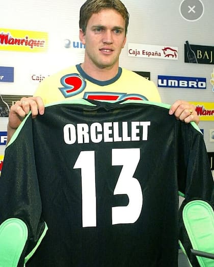 Orcellet, entrerriano surgido de Boca: en su trayectoria en las dos máximas categorías del fútbol argentino solo ocupó el arco desde el minuto cero en 37 oportunidades, en tanto en otras 266 fue suplente