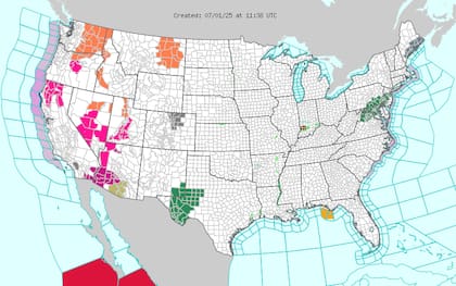 Oregon, Washington e Idaho bajo alerta por calor peligroso, mientras Sacramento podría alcanzar los 103°F (39.4°C)