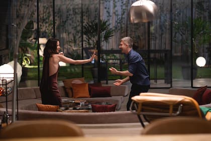 Oreiro y Suar en una escena de la película